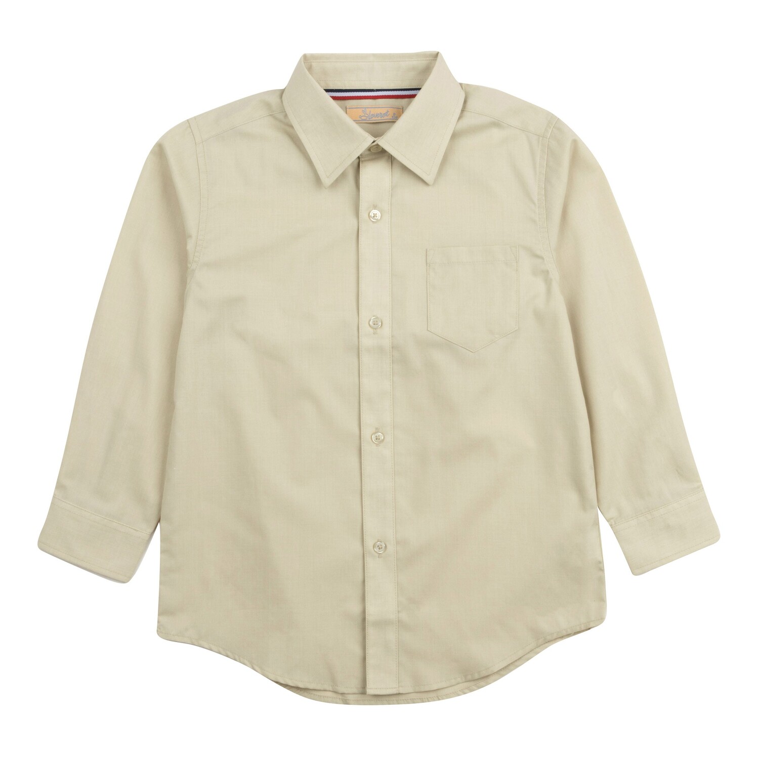 Классическая рубашка с длинными рукавами для мальчиков Leveret, хаки
Классическая рубашка с длинными рукавами для мальчиков Leveret, хаки