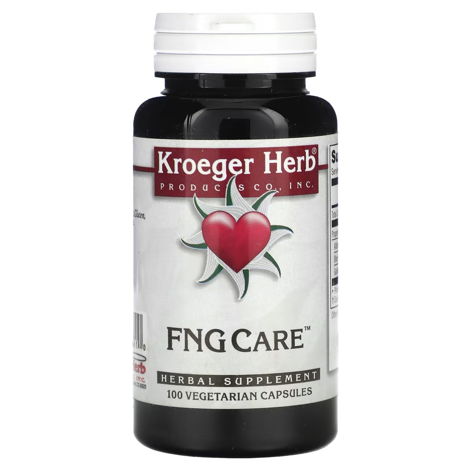 Растительная добавка Kroeger Herb Co FNG Care, 100 капсул
Растительная добавка Kroeger Herb Co FNG Care, 100 капсул