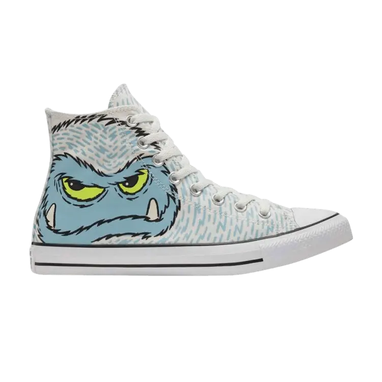 Кроссовки Converse Chuck Taylor All Star High 'Yeti Snowman', белый
Кроссовки Converse Chuck Taylor All Star High 'Yeti Snowman', белый