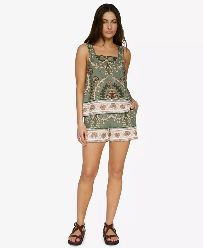 Женская свободная майка на пуговицах спереди и шорты с принтом в стиле весенних каникул Sanctuary, мультиколор
Женская свободная майка на пуговицах спереди и шорты с принтом в стиле весенних каникул Sanctuary, мультиколор