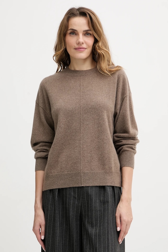 Кашемировый свитер Boss, коричневый
Кашемировый свитер Boss, коричневый