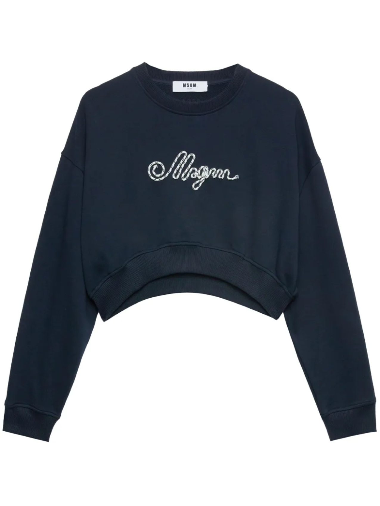 MSGM толстовка с вышитым логотипом, синий
MSGM толстовка с вышитым логотипом, синий