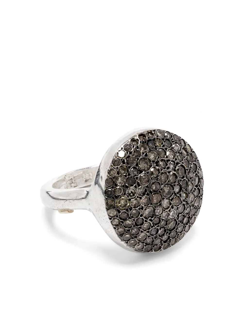 Серебряное кольцо с бриллиантами Rosa Maria, серебяный