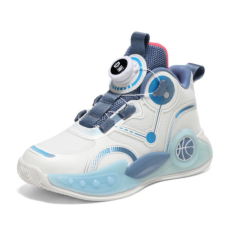 Баскетбольные кроссовки средней высоты с амортизацией ударов и износостойкостью для детей D&W, белый/синий
Баскетбольные кроссовки средней высоты с амортизацией ударов и износостойкостью для детей D&W, белый/синий