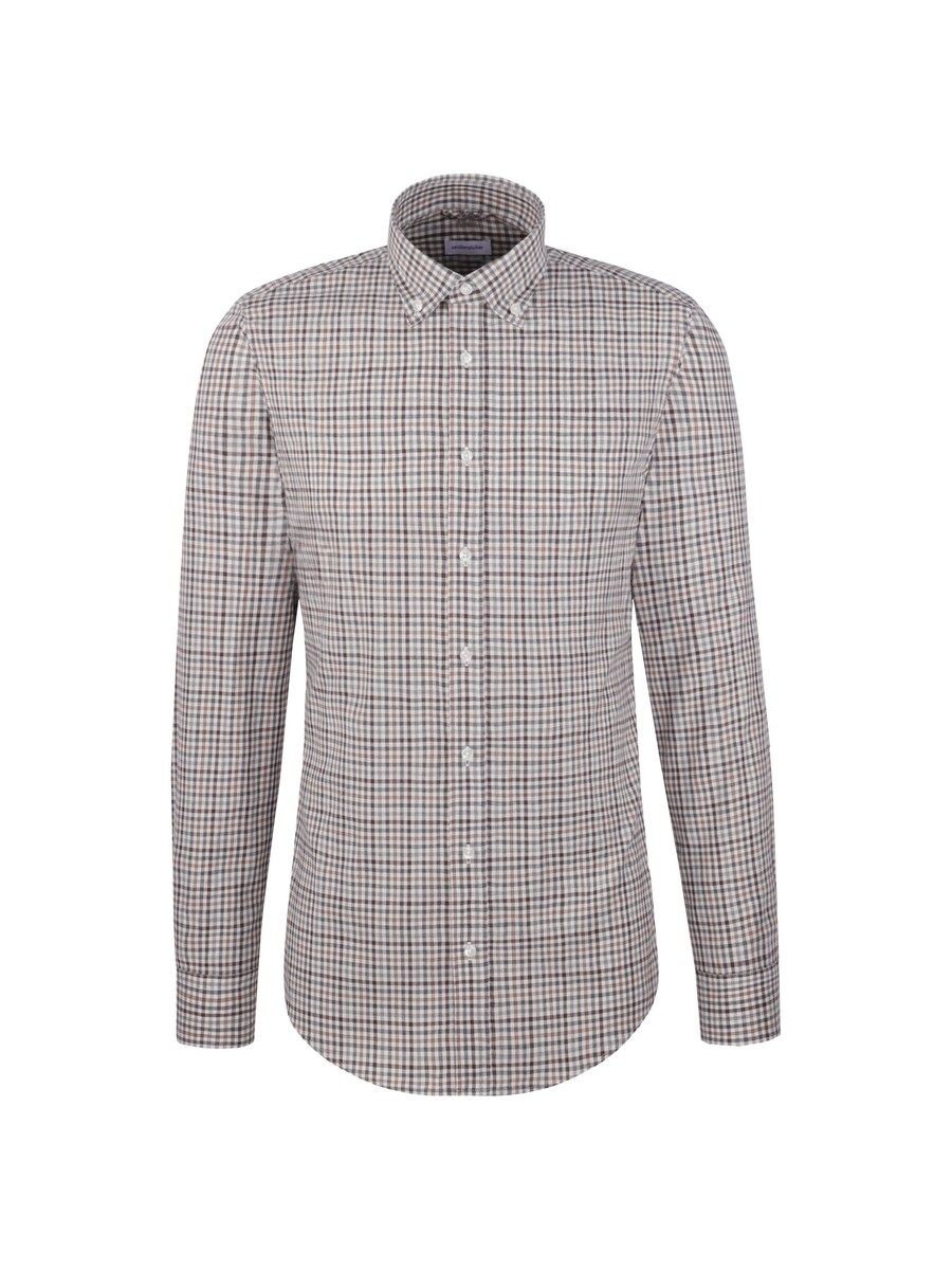 Рубашка делового кроя Slim Fit SEIDENSTICKER SMART FLANNELS, коричневый
Рубашка делового кроя Slim Fit SEIDENSTICKER SMART FLANNELS, коричневый