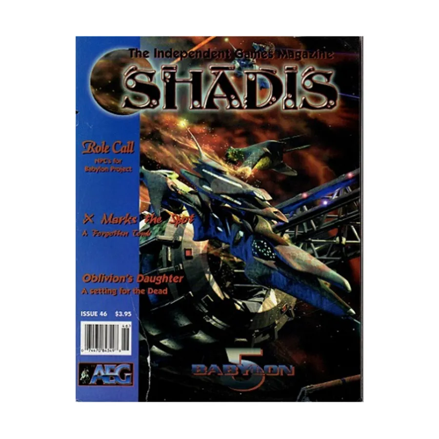 Журнал #46 "Babylon Project NPC's & Adventure, Oblivion's Daughter", Shadis Magazine
Журнал #46 "Babylon Project NPC's & Adventure, Oblivion's Daughter", Shadis Magazine