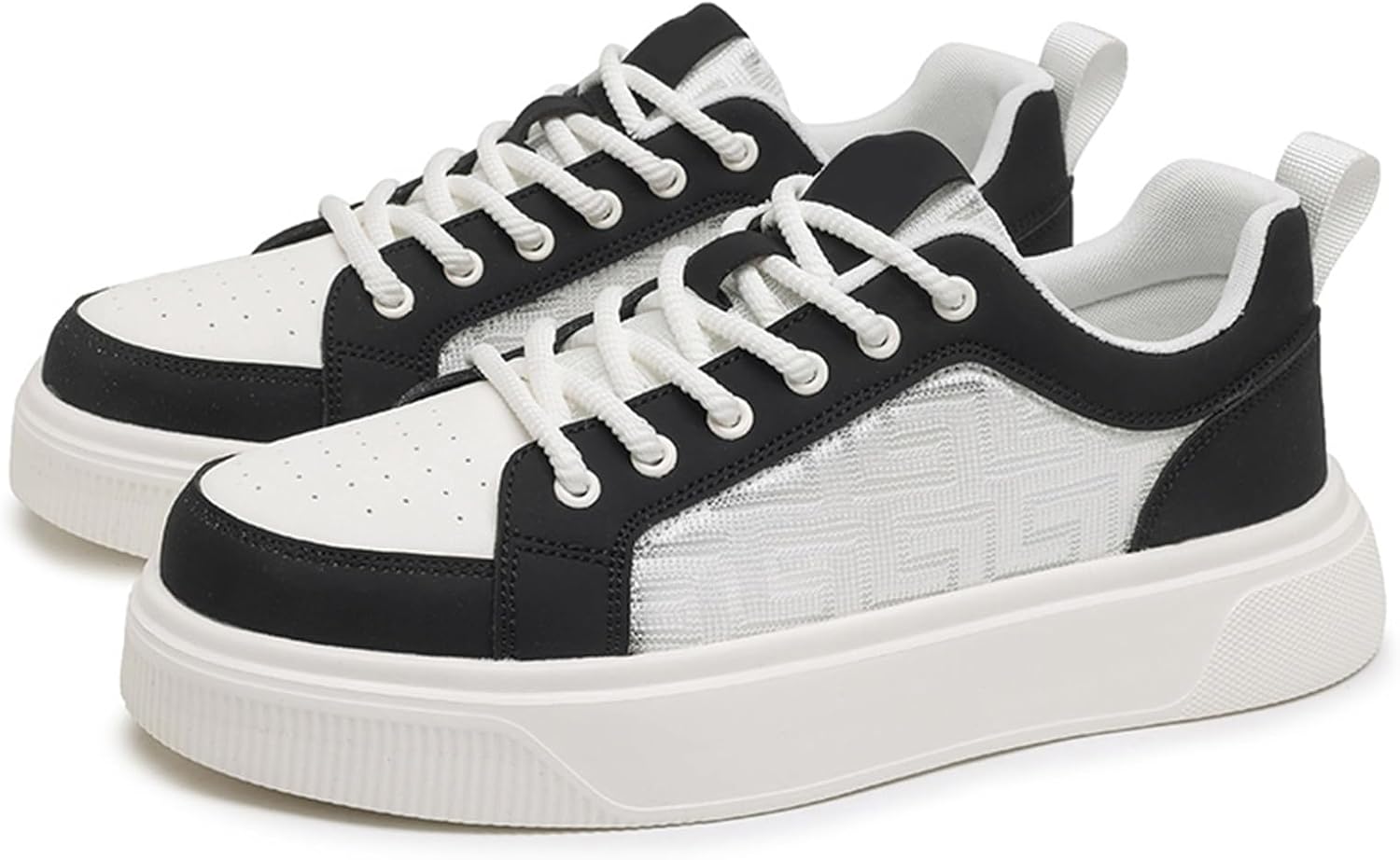 Мужские модные дышащие кожаные кроссовки на шнуровке с платформой, повседневные, удобные, с круглым носком, противоскользящие, для ходьбы и вечеринок Netehadi, черный
Мужские модные дышащие кожаные кроссовки на шнуровке с платформой, повседневные, удобные, с круглым носком, противоскользящие, для ходьбы и вечеринок Netehadi, черный