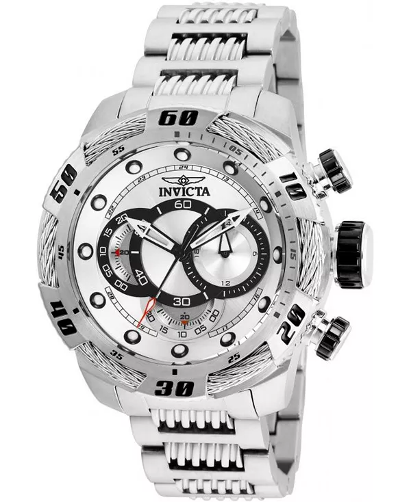 Мужские кварцевые многофункциональные часы Speedway 25479 с серебристым циферблатом Invicta, silver
Мужские кварцевые многофункциональные часы Speedway 25479 с серебристым циферблатом Invicta, silver