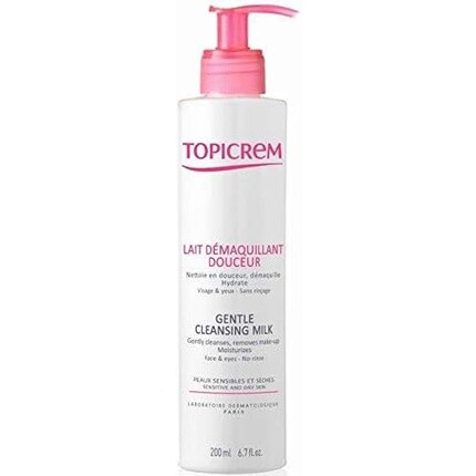 Uh Нежное очищающее молочко 200мл, Topicrem
Uh Нежное очищающее молочко 200мл, Topicrem