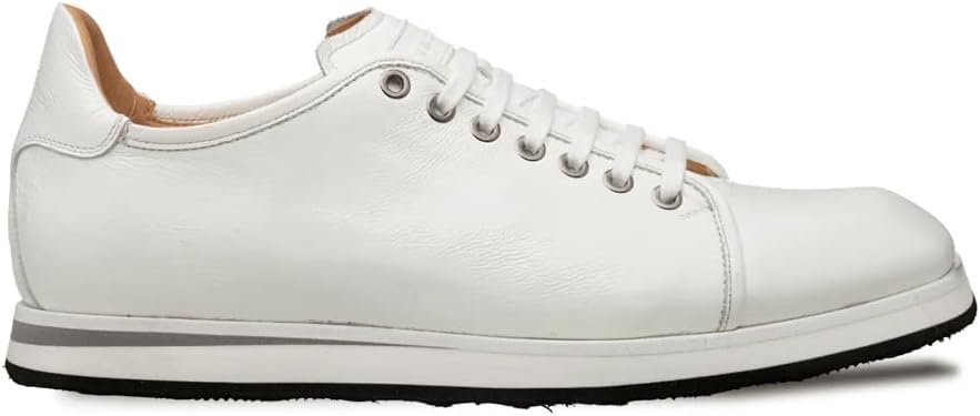 Mezlan - Ручные кроссовки из тисненой кожи - Изысканный повседневный стиль - Гибкая резиновая подошва - Модель кроссовок Cartuja, белый
Mezlan - Ручные кроссовки из тисненой кожи - Изысканный повседневный стиль - Гибкая резиновая подошва - Модель кроссовок Cartuja, белый