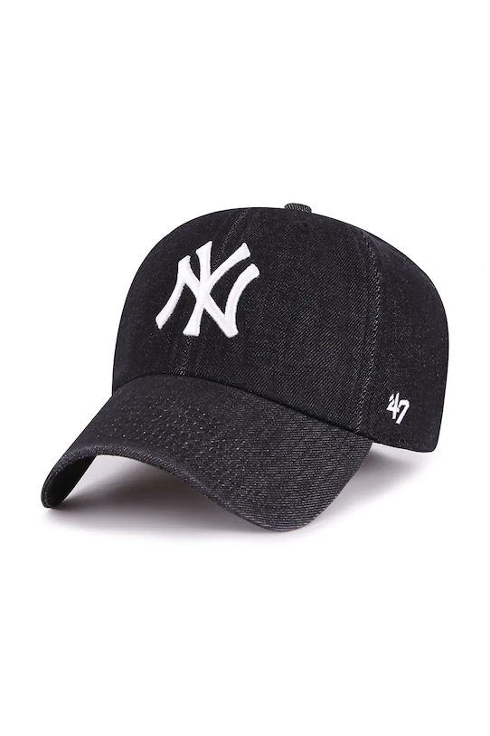Хлопковая бейсболка MLB New York Yankees 47 Brand, черный
Хлопковая бейсболка MLB New York Yankees 47 Brand, черный