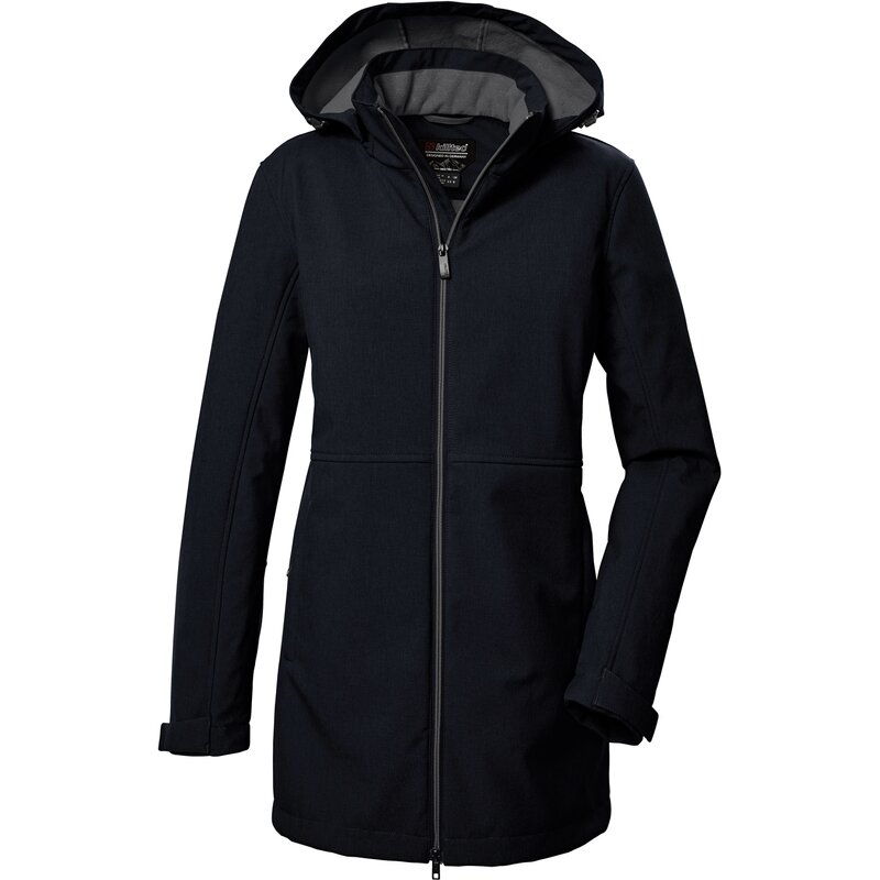 Mantel kow 95 wmn sftshll prk Killtec, черный
Mantel kow 95 wmn sftshll prk Killtec, черный