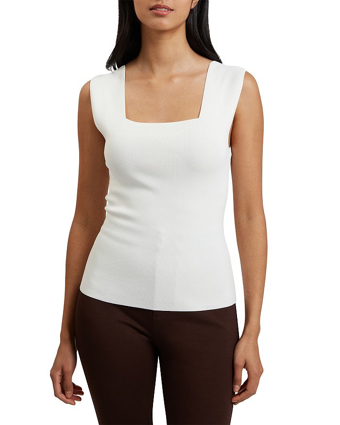 Binkkii Топ с квадратным вырезом из трикотажа Ted Baker, слоновая кость/кремовый
Binkkii Топ с квадратным вырезом из трикотажа Ted Baker, слоновая кость/кремовый