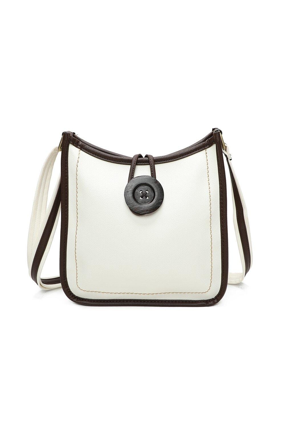 Сумка-мессенджер Hava на пуговицах из искусственной кожи Fontanella Fashion, белый
Сумка-мессенджер Hava на пуговицах из искусственной кожи Fontanella Fashion, белый