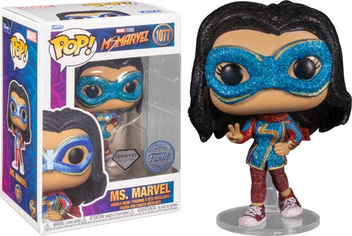 Funko POP! Мисс. Марвел 1077Мс. Специальное издание Marvel с бриллиантами
Funko POP! Мисс. Марвел 1077Мс. Специальное издание Marvel с бриллиантами