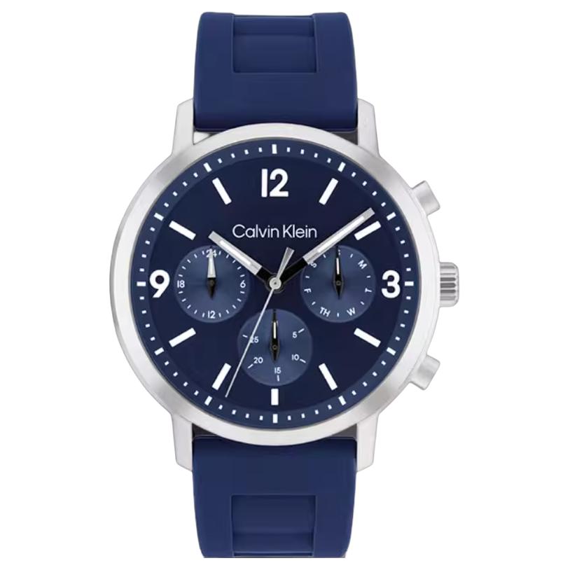 Calvin Klein Мужские часы кварцевый механизм силиконовый ремешок 44 мм синий циферблат
Calvin Klein Мужские часы кварцевый механизм силиконовый ремешок 44 мм синий циферблат
