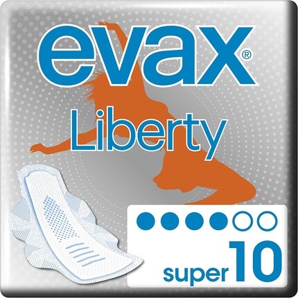 Гигиенические прокладки EVAX Liberty Super с крыльями Super
Гигиенические прокладки EVAX Liberty Super с крыльями Super