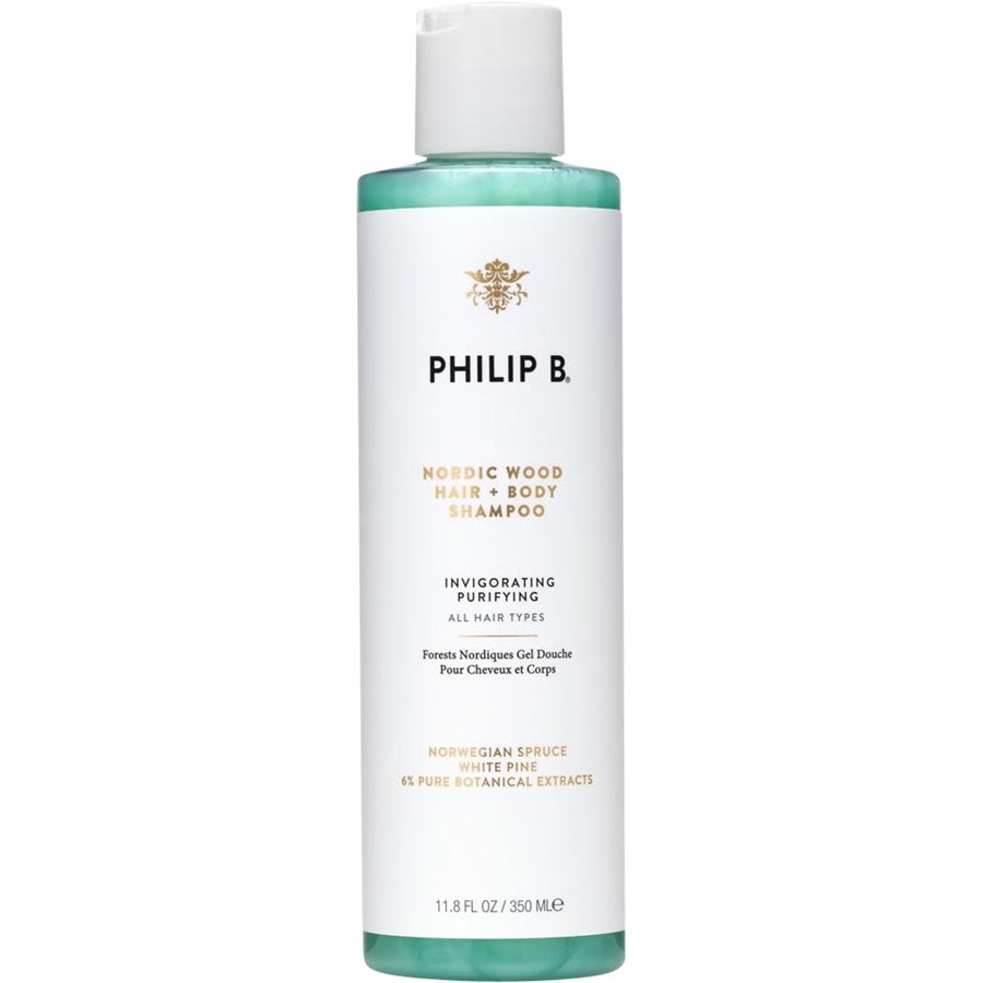 Шампунь Philip B Nordic Wood Hair & Body Shampoo, 355 ml
Шампунь Philip B Nordic Wood Hair & Body Shampoo, 355 ml