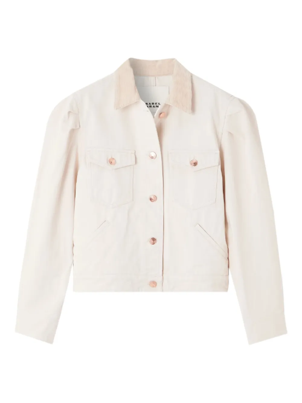 Жакет с карманами и объемными рукавами Isabel Marant, бежевый
Жакет с карманами и объемными рукавами Isabel Marant, бежевый