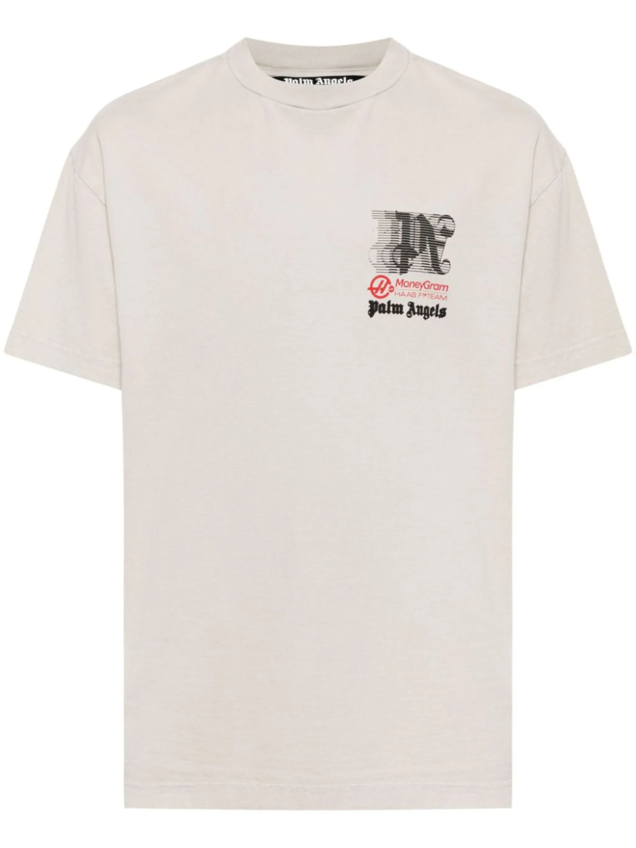 Футболка из коллаборации с Haas Racing Club Palm Angels, серый
Футболка из коллаборации с Haas Racing Club Palm Angels, серый