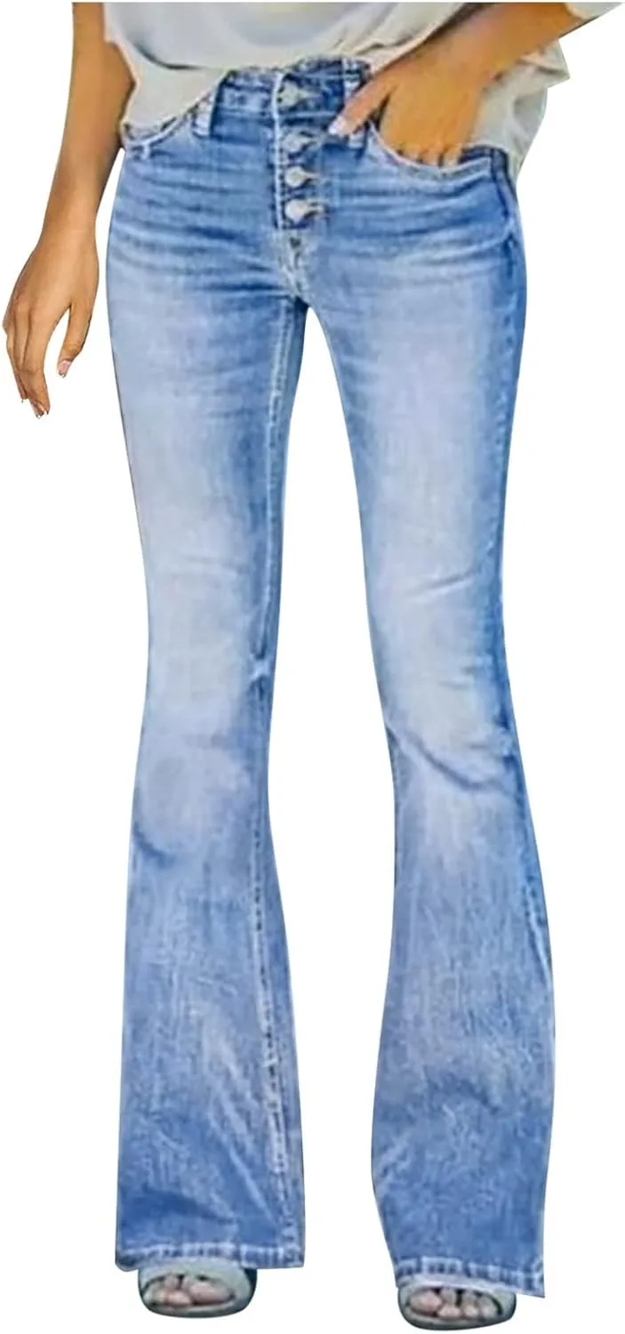 Джинсы Flare для женщин с высокой посадкой 2025
Джинсы Flare для женщин с высокой посадкой 2025