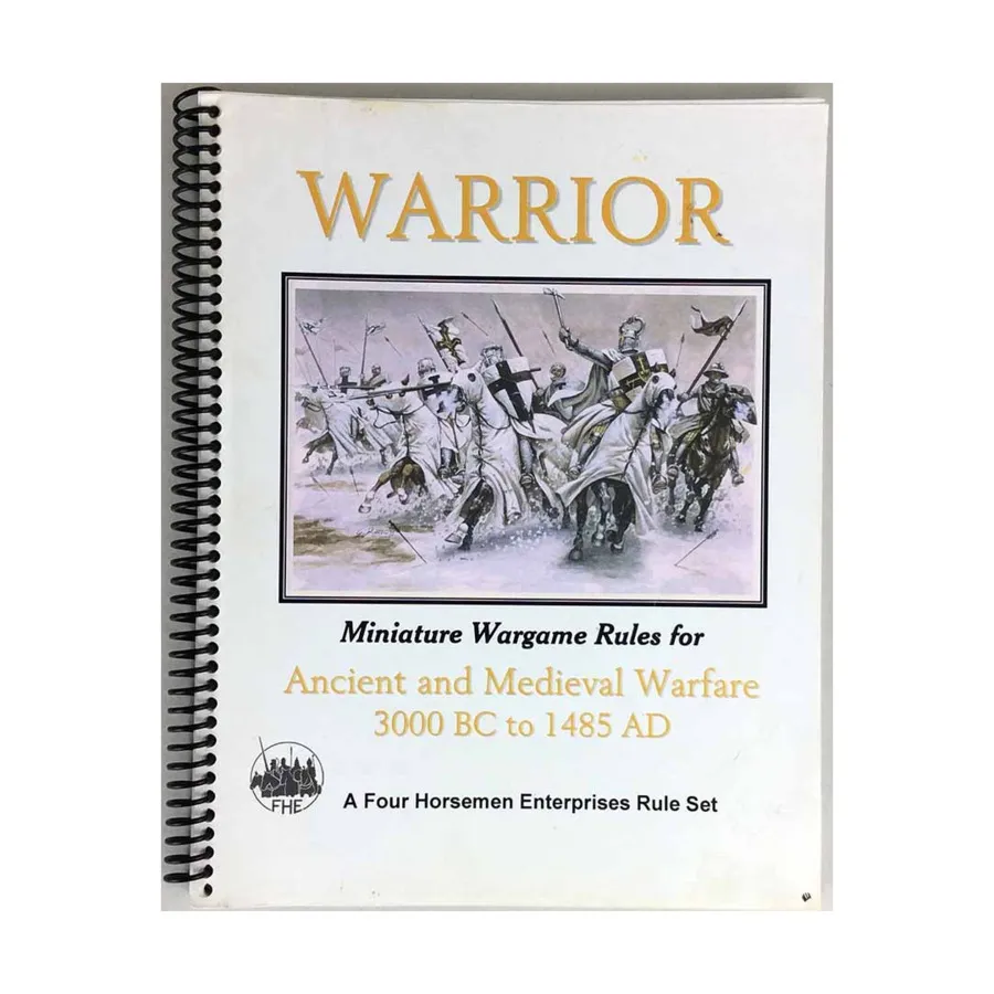 Воин (печать 2001 г.), Historical Miniature Rules (Four Horsemen Enterprises)
Воин (печать 2001 г.), Historical Miniature Rules (Four Horsemen Enterprises)