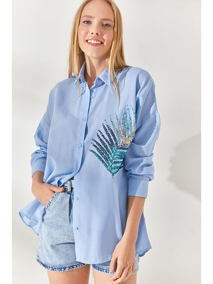 Рубашка Olalook, светло-синий 
Рубашка Olalook, светло-синий