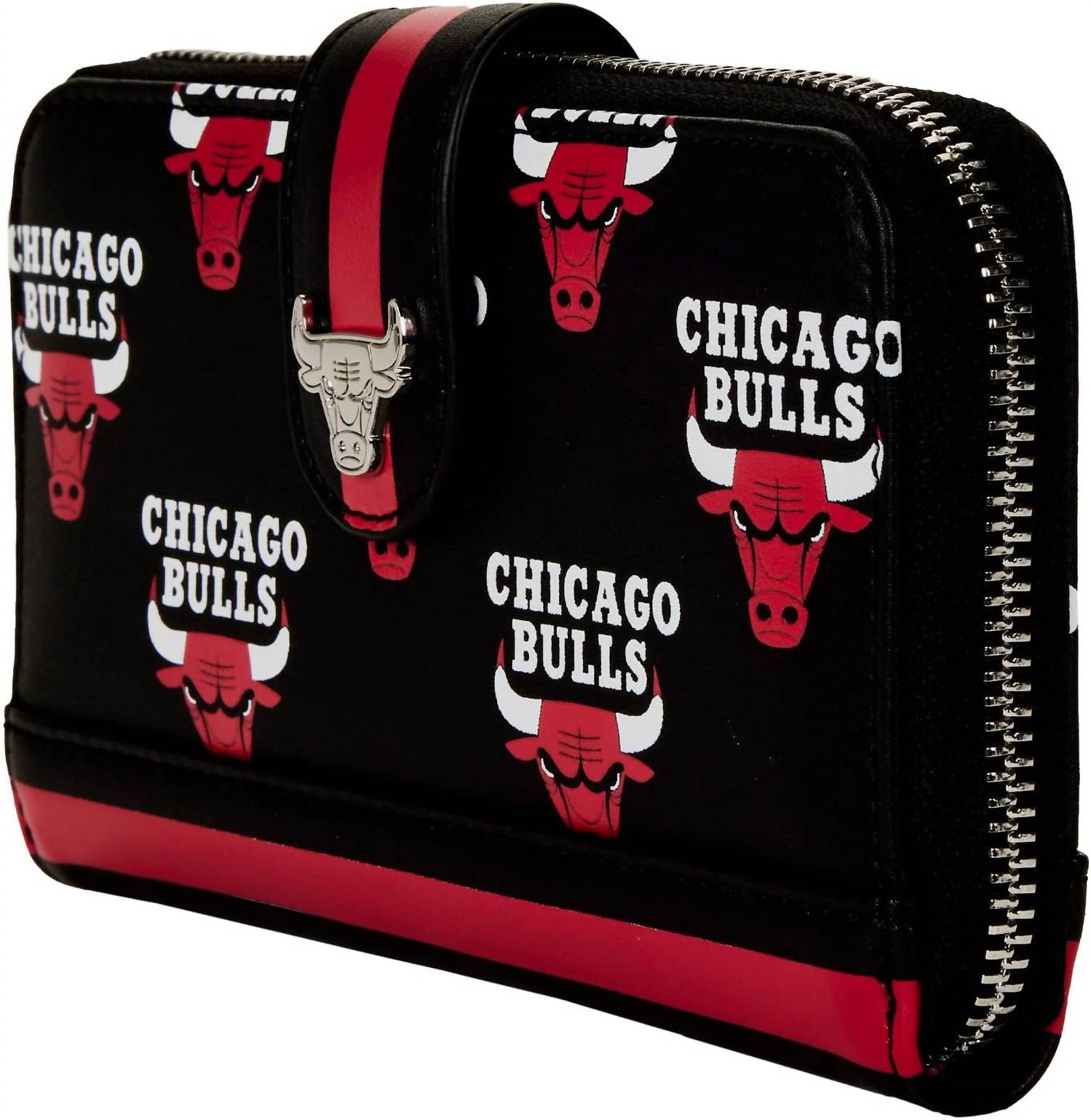 Женский кошелек с логотипом NBA Chicago Bulls в цвете Multi Loungefly
Женский кошелек с логотипом NBA Chicago Bulls в цвете Multi Loungefly