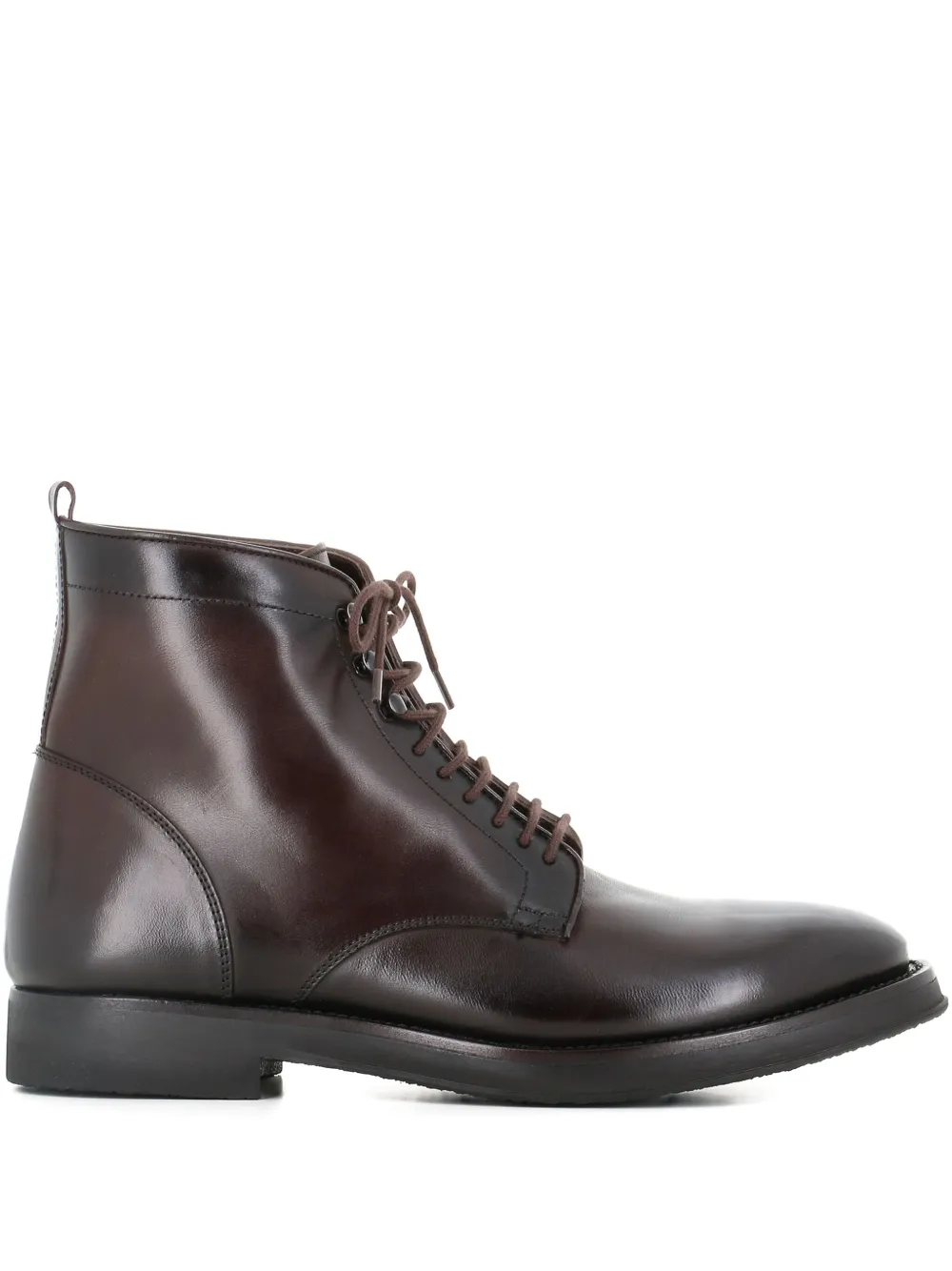Кожаные ботинки на шнуровке с каблуком 30 мм Alberto Fasciani, коричневый
Кожаные ботинки на шнуровке с каблуком 30 мм Alberto Fasciani, коричневый