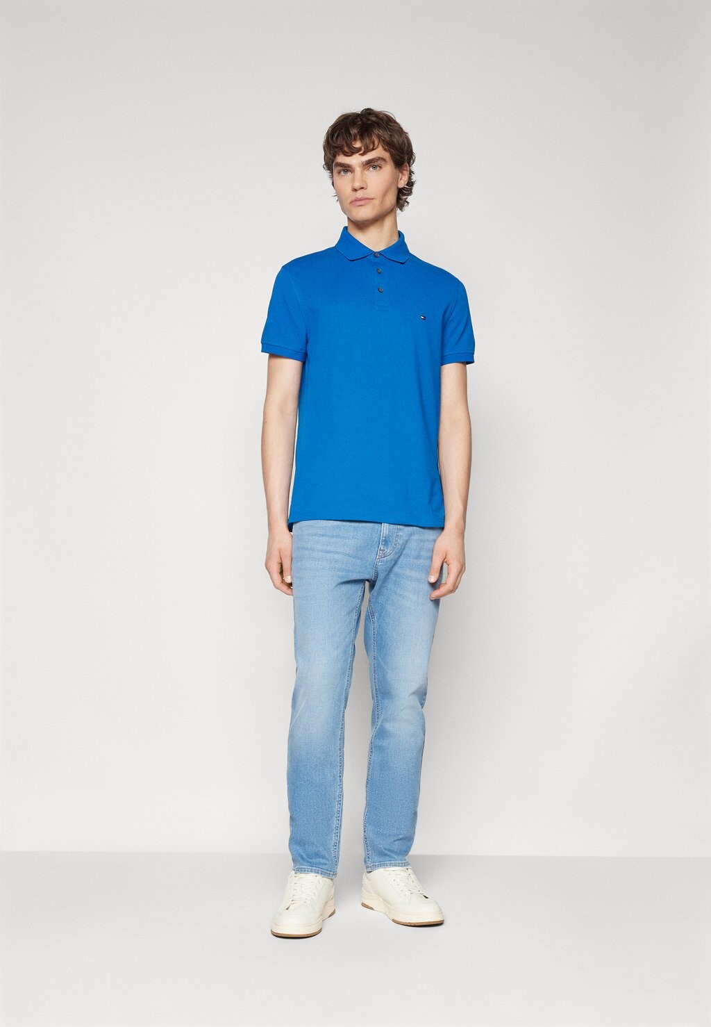 Polo Tommy Hilfiger, яркий индиго Slim
Polo Tommy Hilfiger, яркий индиго Slim