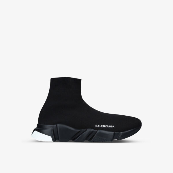 Мужские трикотажные кроссовки без шнуровки speed со средней посадкой Balenciaga, черный
Мужские трикотажные кроссовки без шнуровки speed со средней посадкой Balenciaga, черный