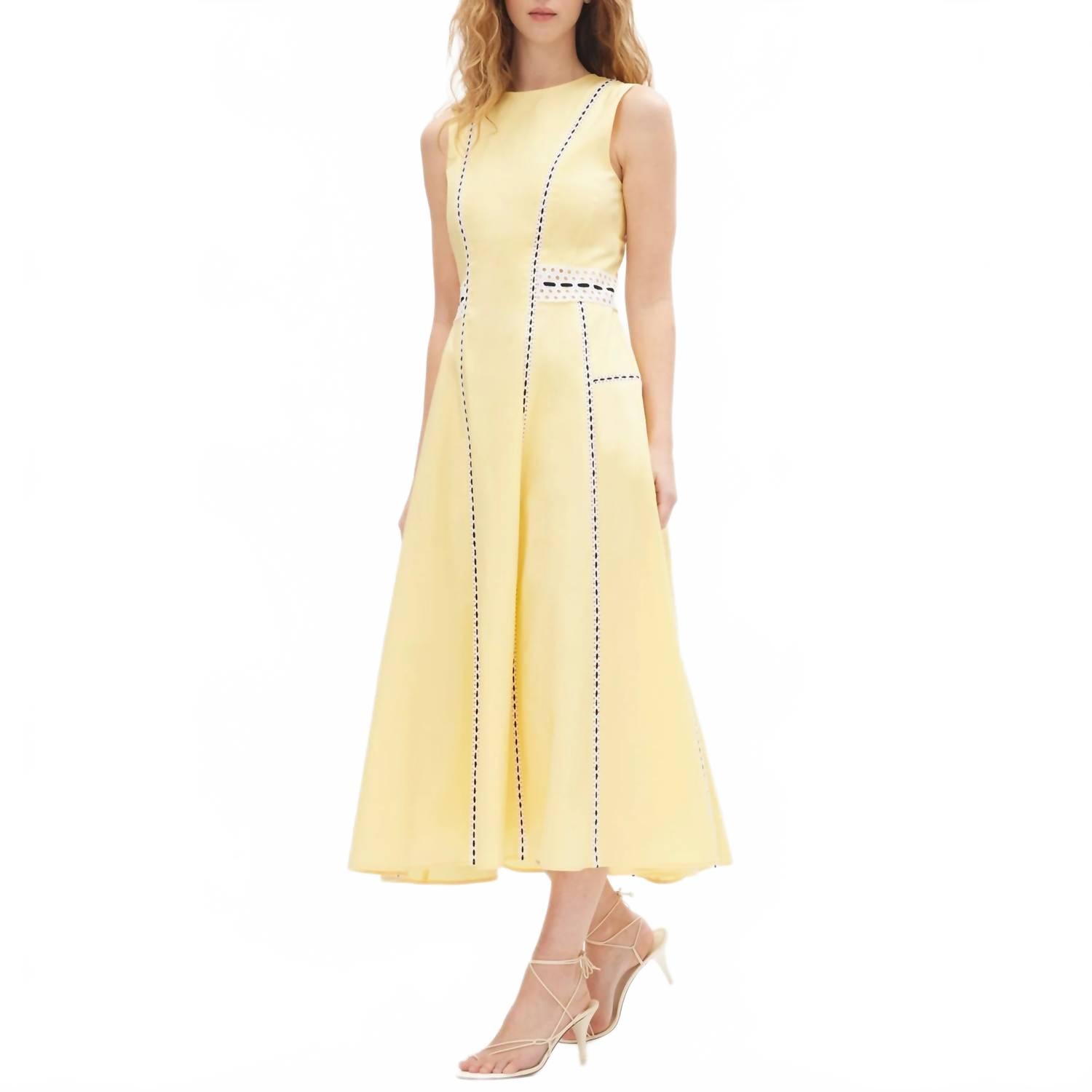 Платье миди Sloane лимонного цвета Tanya Taylor, Lemon
Платье миди Sloane лимонного цвета Tanya Taylor, Lemon