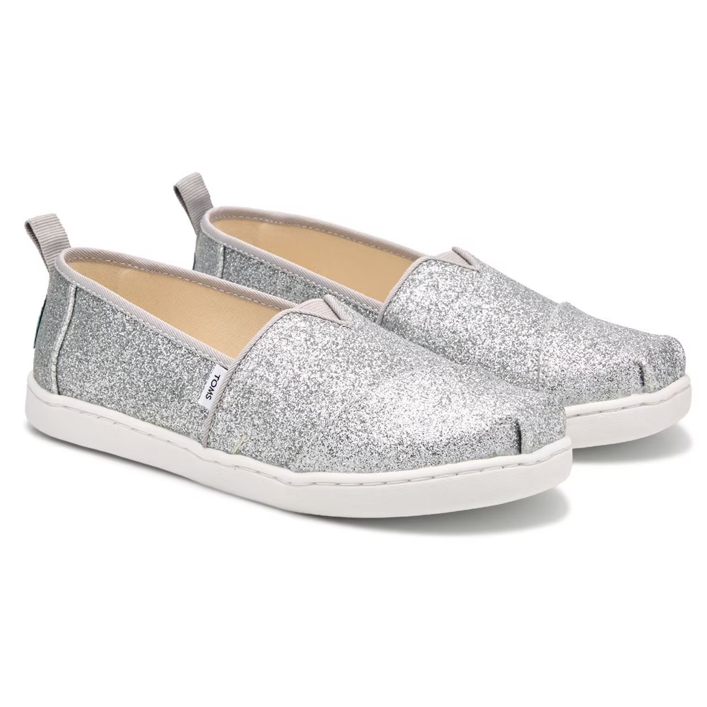 Alpargata slip on маленький/большой ребенок Toms, серебряный
Alpargata slip on маленький/большой ребенок Toms, серебряный