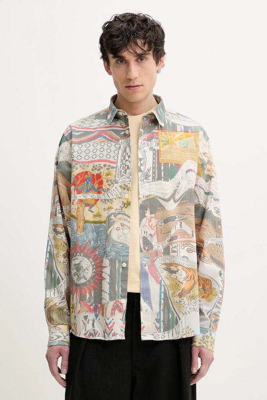 Хлопковая рубашка COLOR Desigual, серый
Хлопковая рубашка COLOR Desigual, серый