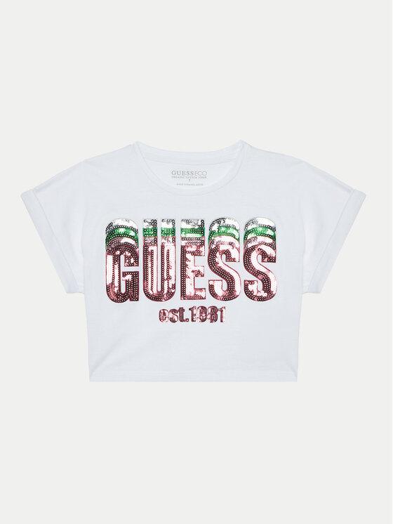Футболка стандартного кроя Guess, белый
Футболка стандартного кроя Guess, белый