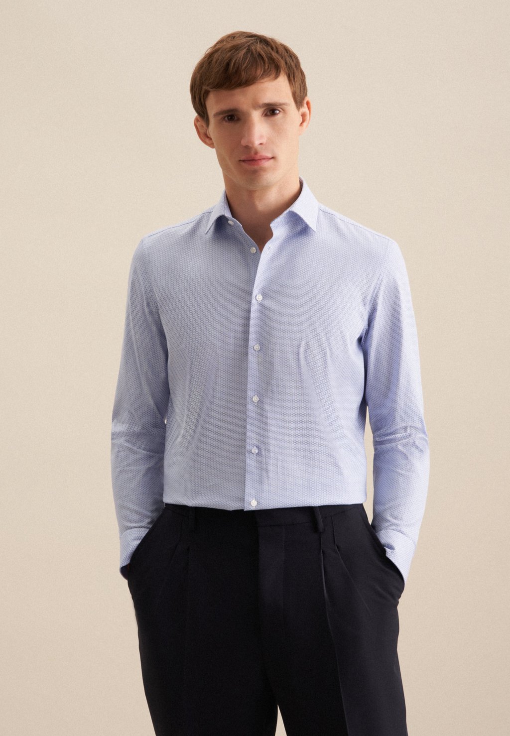 Рубашка BUSINESS Seidensticker, синий
Рубашка BUSINESS Seidensticker, синий