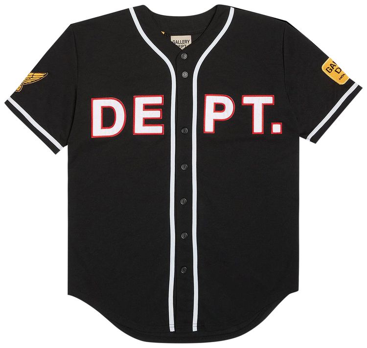 Джерси Gallery Dept. Echo Park Baseball Jersey 'Black', черный
Джерси Gallery Dept. Echo Park Baseball Jersey 'Black', черный