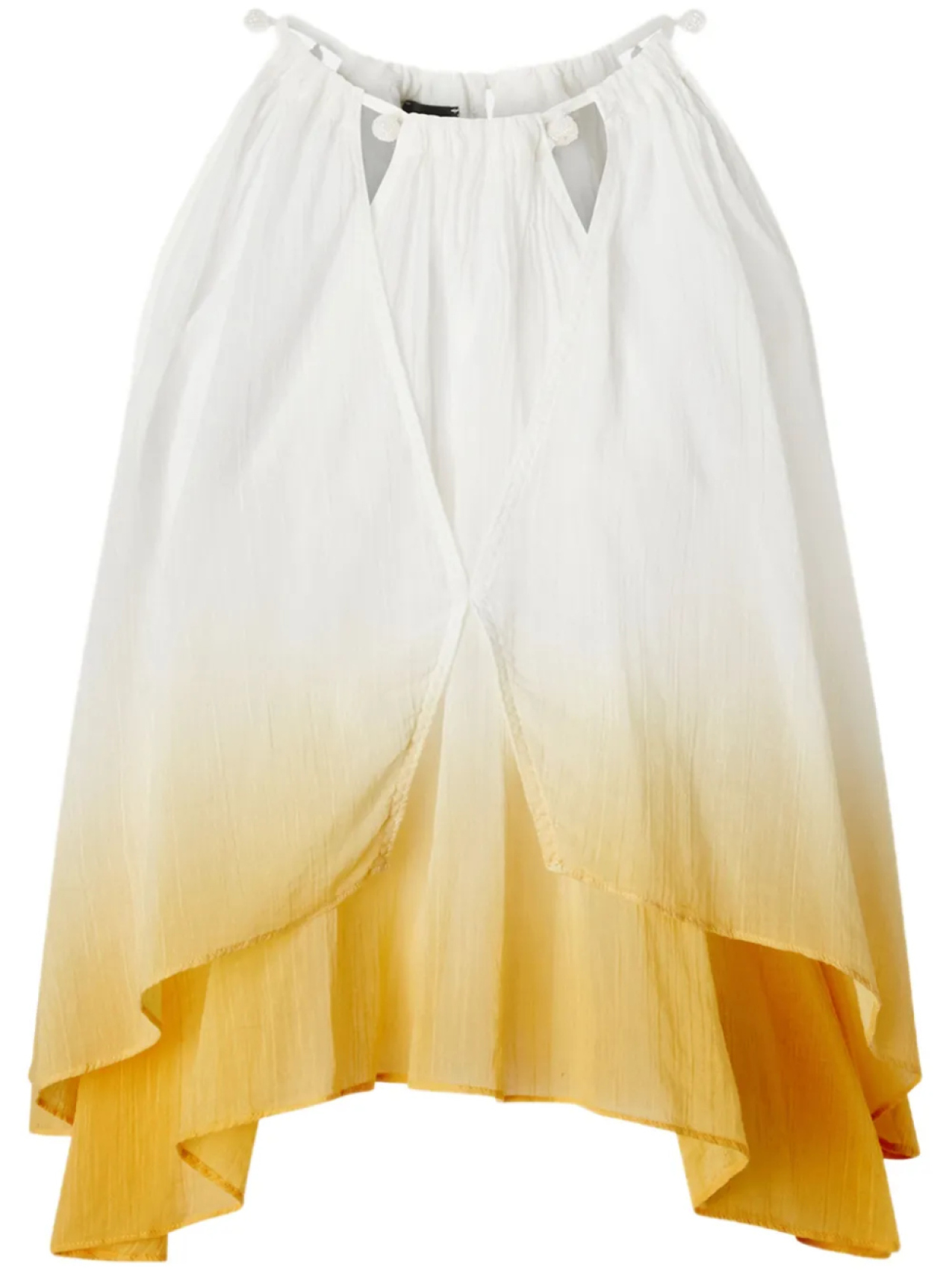 PINKO блузка с эффектом омбре, белый
PINKO блузка с эффектом омбре, белый