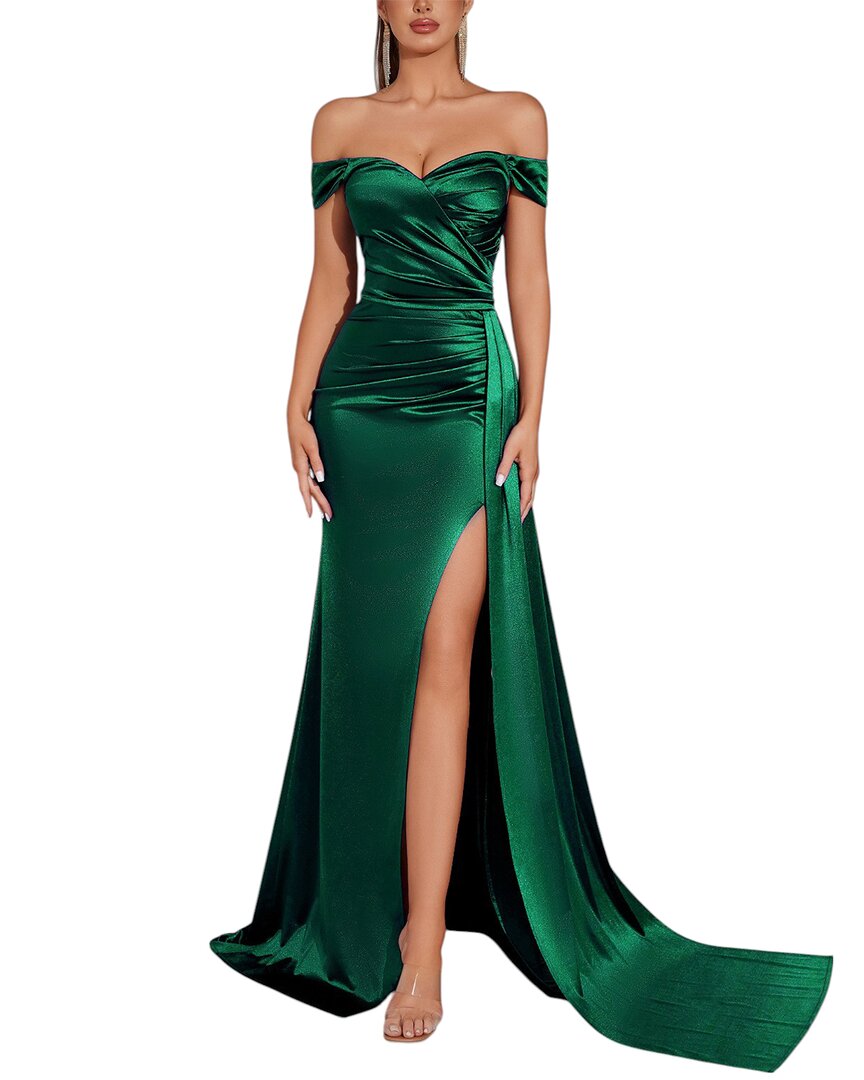 Аманда Ройал Макси платье Amanda Royal, зеленый 
Аманда Ройал Макси платье Amanda Royal, зеленый