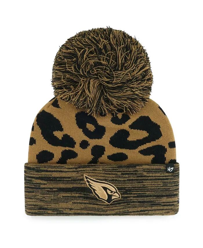 Женская коричневая шапка Arizona Cardinals Rosette Cuffed Knit с помпоном '47 Brand
Женская коричневая шапка Arizona Cardinals Rosette Cuffed Knit с помпоном '47 Brand