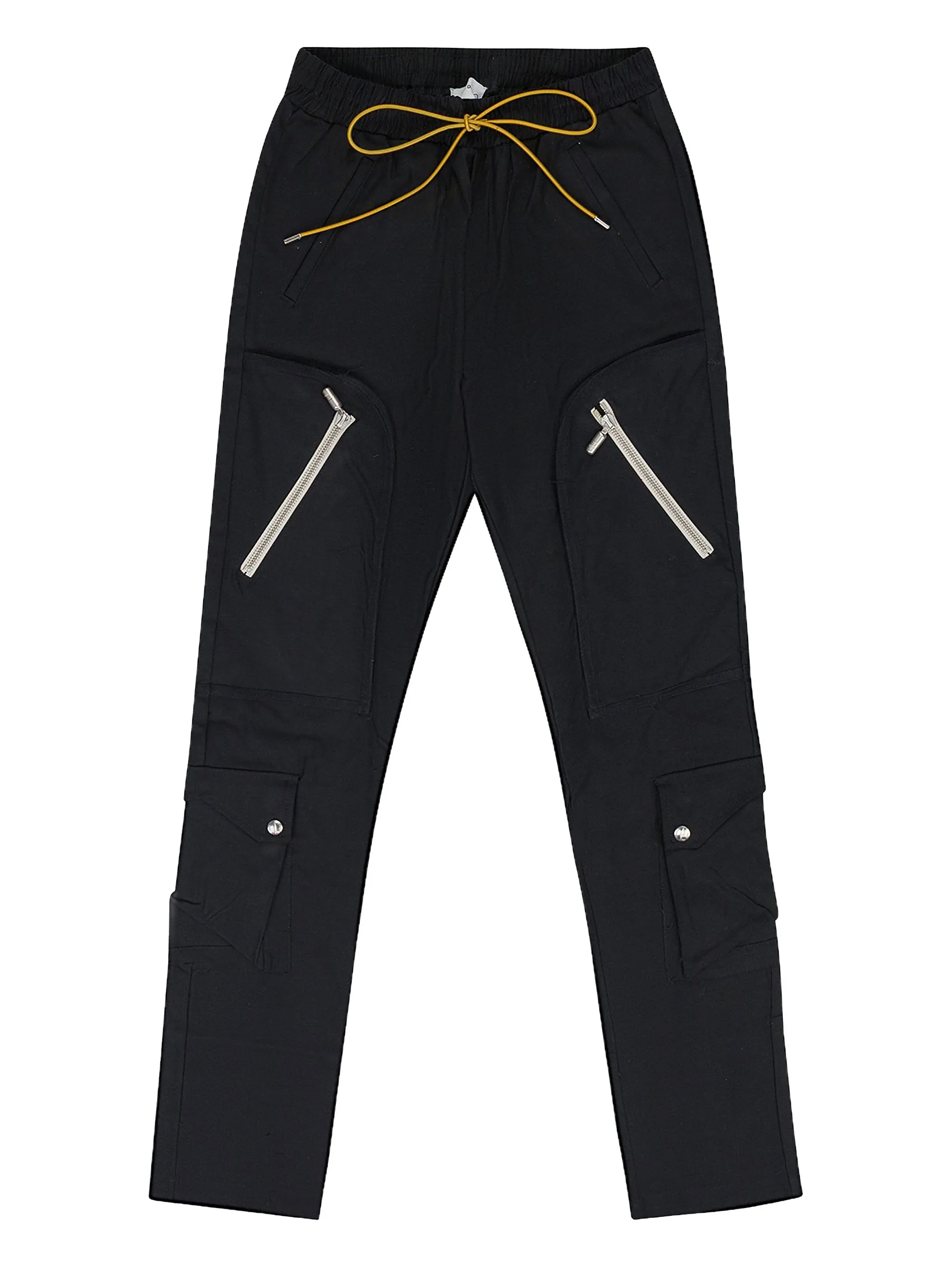 Брюки карго с кулиской Rhude, черный
Брюки карго с кулиской Rhude, черный