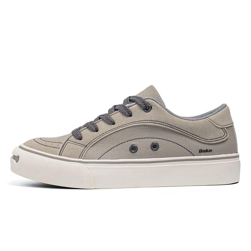 BAKE Амортизирующие скейтерские кроссовки с низким верхом устойчивые к истиранию мужские серые, цвет Gray
BAKE Амортизирующие скейтерские кроссовки с низким верхом устойчивые к истиранию мужские серые, цвет Gray