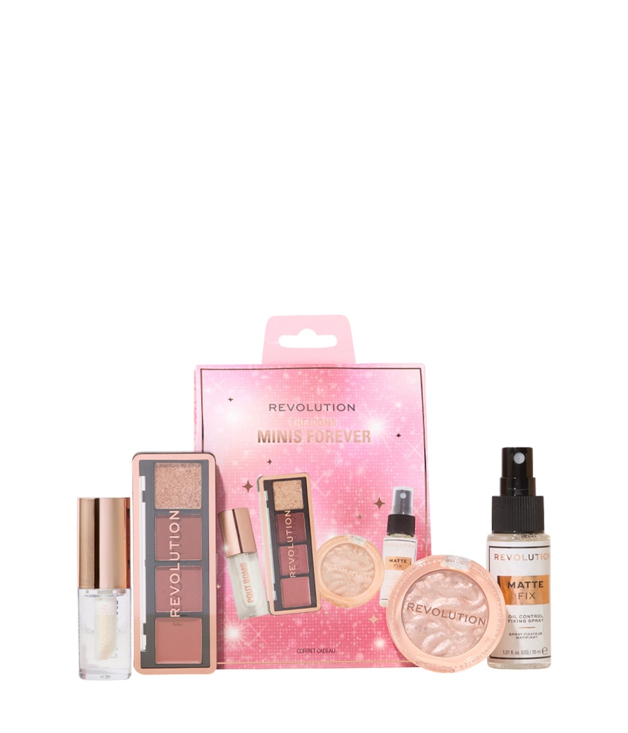 Набор для макияжа лица REVOLUTION The Icons Forever Mini, 1 шт.
Набор для макияжа лица REVOLUTION The Icons Forever Mini, 1 шт.