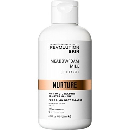 Средство для снятия макияжа Nurture Meadowfoam Milk (очищающее масло) 200 мл Revolution Beauty
Средство для снятия макияжа Nurture Meadowfoam Milk (очищающее масло) 200 мл Revolution Beauty