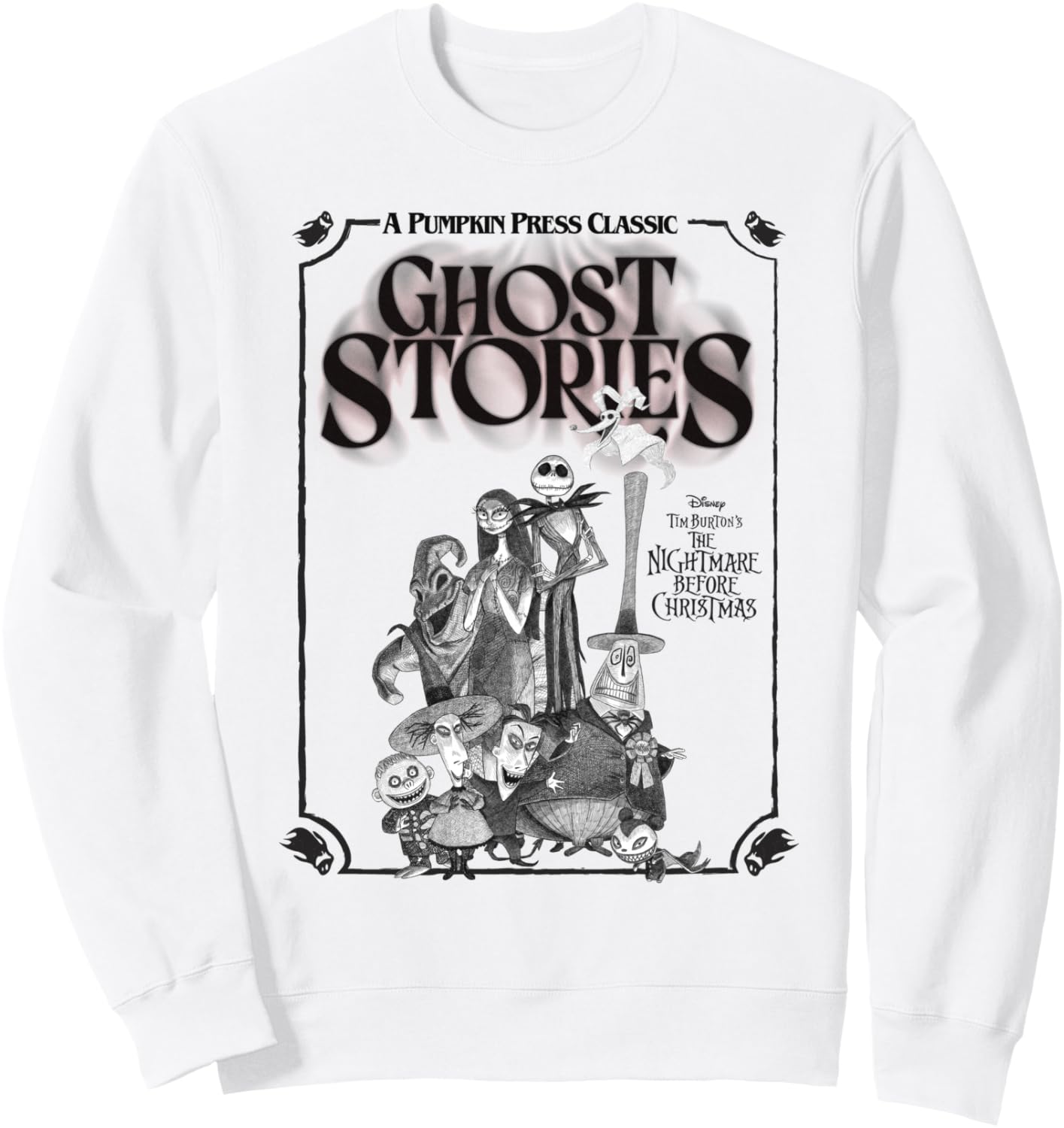 Толстовка Disney «Кошмар перед Рождеством: Истории о привидениях», белый
Толстовка Disney «Кошмар перед Рождеством: Истории о привидениях», белый