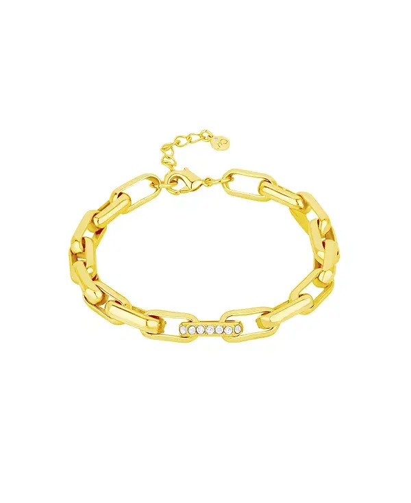 Браслет-Цепочка с кристаллами And Now This, gold
Браслет-Цепочка с кристаллами And Now This, gold