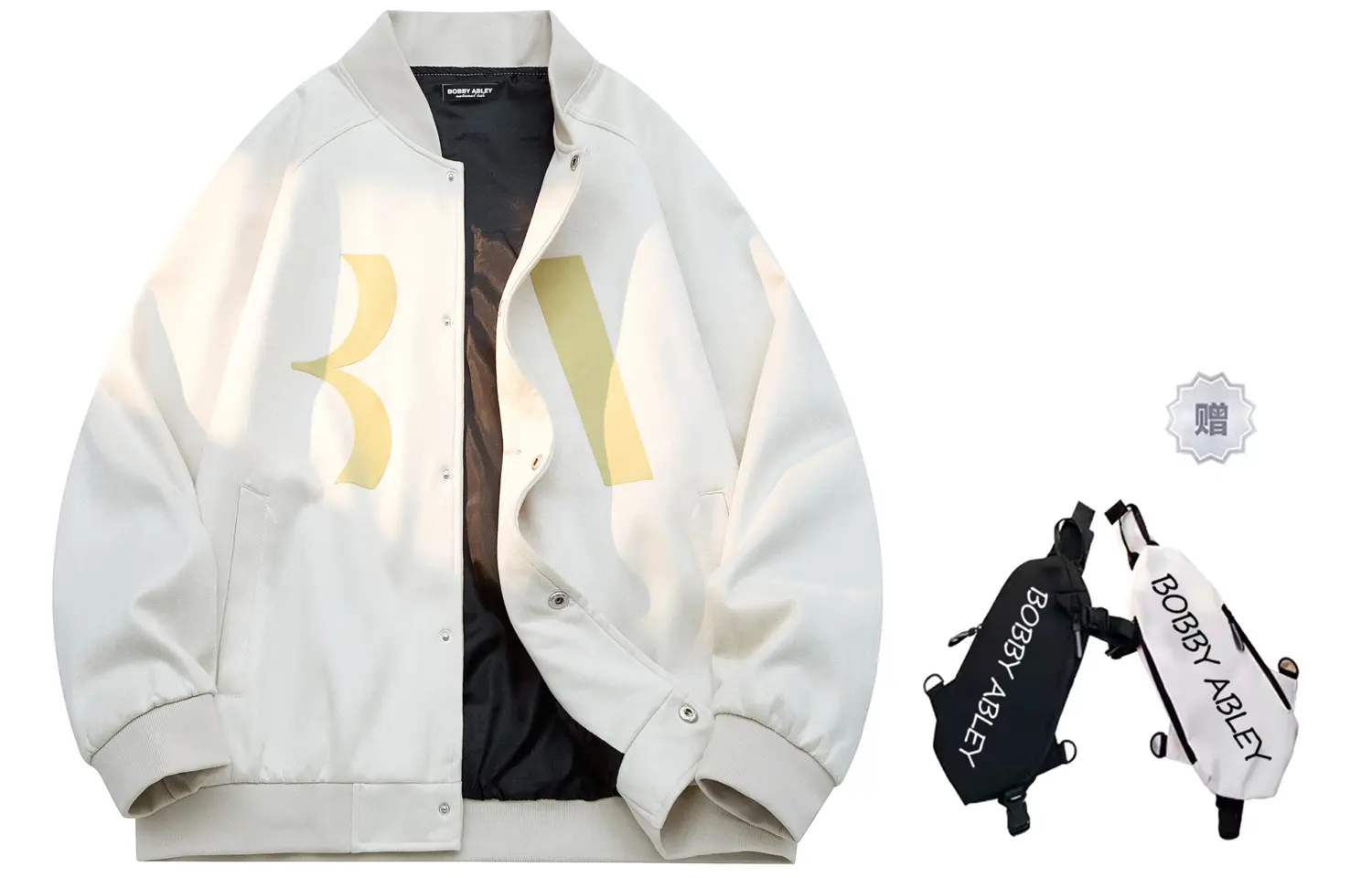 BOBBY ABLEY Куртка Unisex, Apricot (Comes with Crossbody Bag)
BOBBY ABLEY Куртка Unisex, Apricot (Comes with Crossbody Bag)