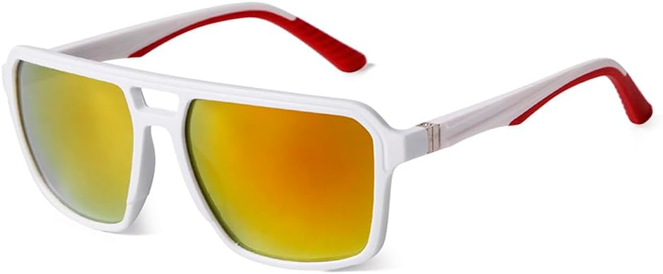 Спортивные солнцезащитные очки Trend для мужчин и женщин, прямоугольная оправа с двойной перемычкой, зеркальные солнцезащитные очки для мужчин, очки с защитой от УФ-излучения UV400 TKKTLLT, C4
Спортивные солнцезащитные очки Trend для мужчин и женщин, прямоугольная оправа с двойной перемычкой, зеркальные солнцезащитные очки для мужчин, очки с защитой от УФ-излучения UV400 TKKTLLT, C4