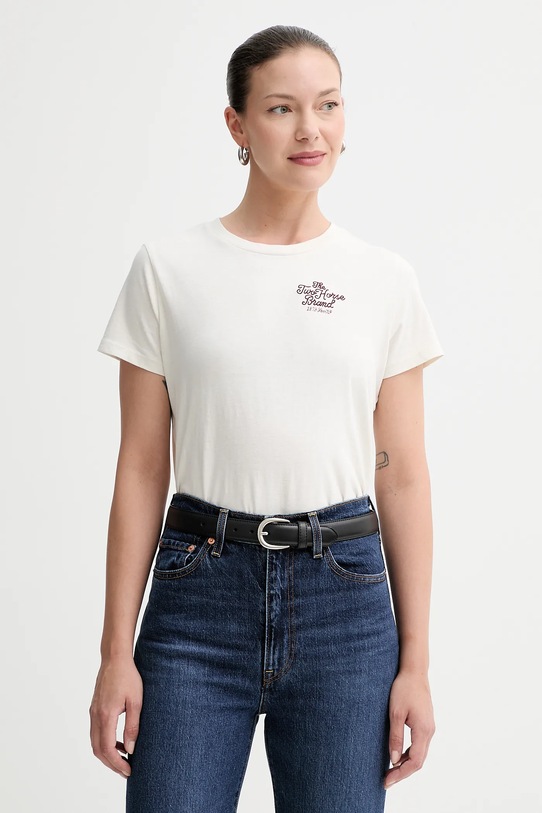 Хлопковая футболка Levi'S, бежевый
Хлопковая футболка Levi'S, бежевый