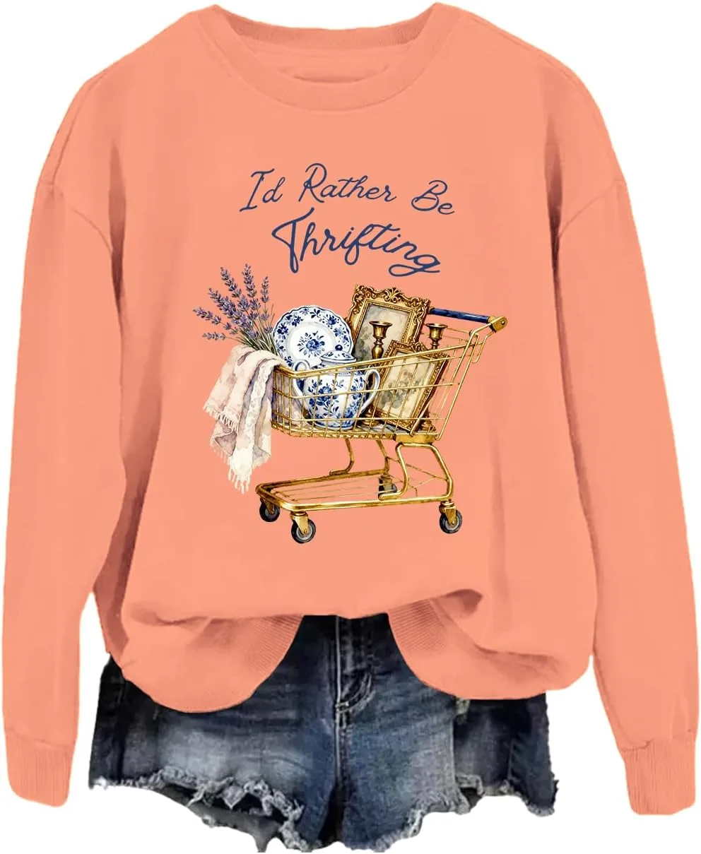 Толстовка I'd Rather Be Thrifting Cynvor
Толстовка I'd Rather Be Thrifting Cynvor